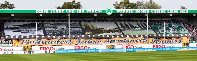 SpVgg Fürth Choreo gegen Aachen