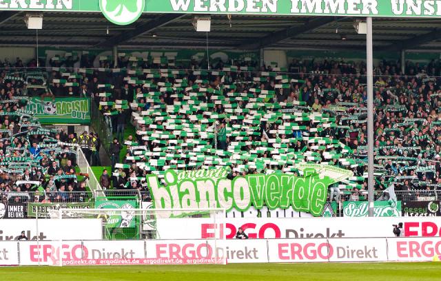 SpVgg Fürth Choreo gegen Aalen