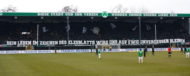 SpVgg Fürth Choreo gegen Bochum