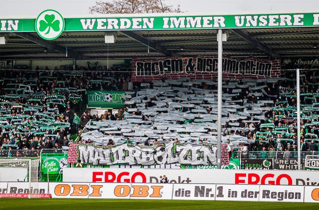 SpVgg Fürth Choreo gegen Braunschweig