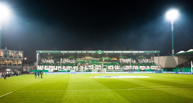 SpVgg Fürth Choreo gegen Dortmund