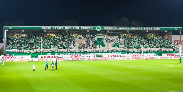 SpVgg Fürth Choreo gegen Dresden