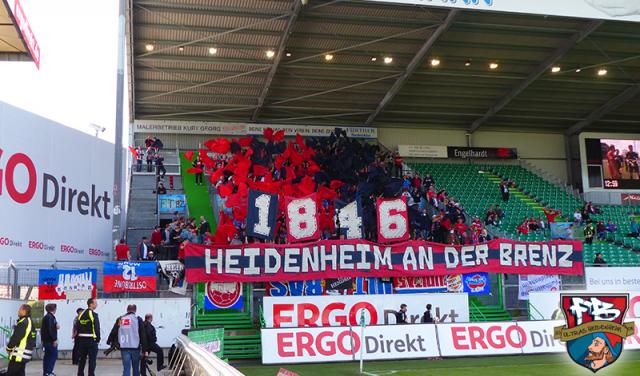 Heidenheim Choreo in Fürth