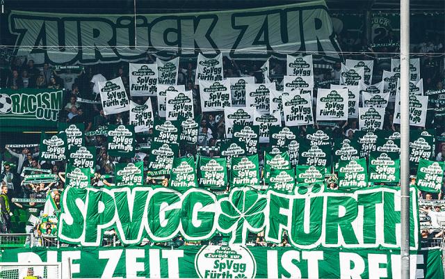 SpVgg Fürth Choreo gegen Kiel