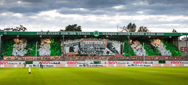 SpVgg Fürth Choreo gegen Nürnberg