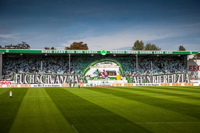 SpVgg Fürth Choreo gegen Nürnberg