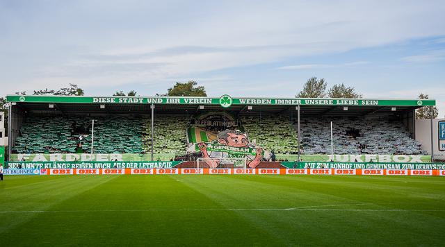 SpVgg Fürth Choreo gegen Nürnberg