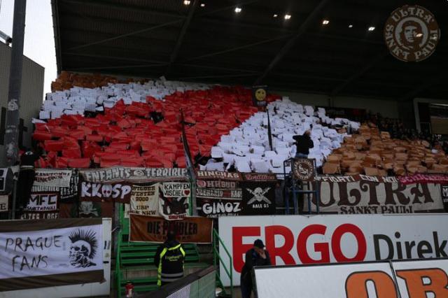 St. Pauli Choreo in Fürth