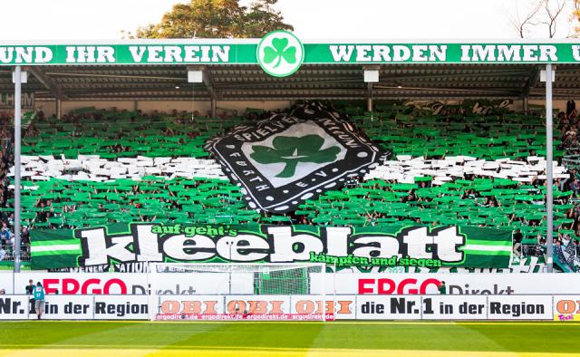 SpVgg Fürth Choreo gegen Schalke