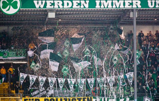SpVgg Fürth Choreo gegen 1860 München