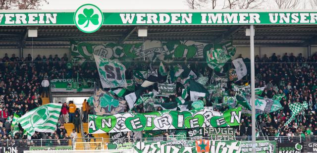 SpVgg Fürth Choreo gegen Union Berlin