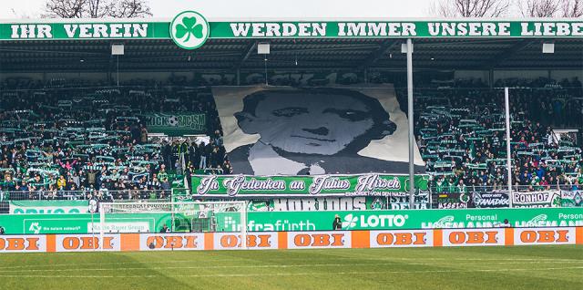 SpVgg Fürth Choreo gegen Union Berlin