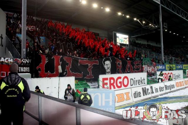 Leverkusen Choreo in Fürth