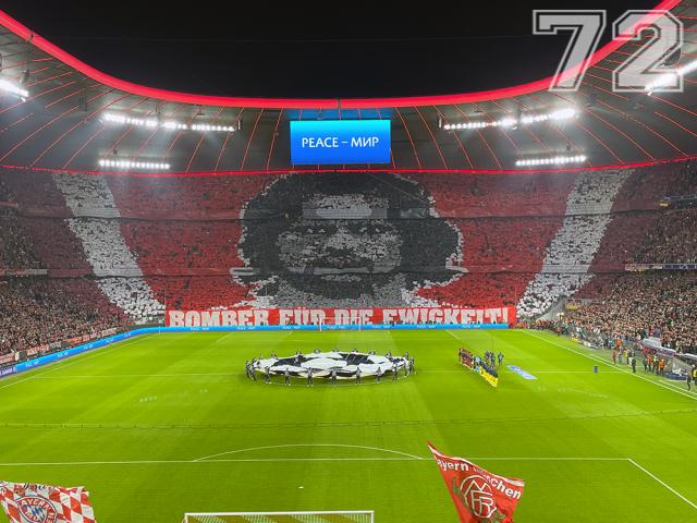 Bayern-Choreo für Gerd Müller