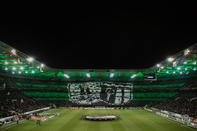 Gladbach Choreo gegen Istanbul Basaksehir