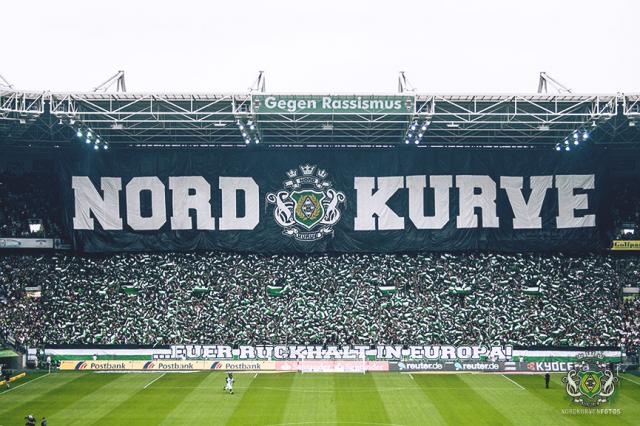 Gladbach Choreo gegen Augsburg