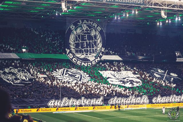 Gladbach Choreo gegen Hoffenheim