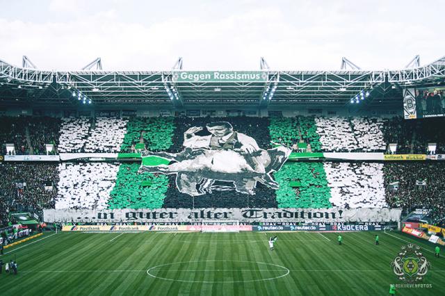 Gladbach Choreo gegen Köln