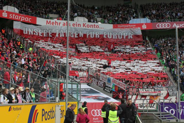 Mainz Choreo in Gladbach