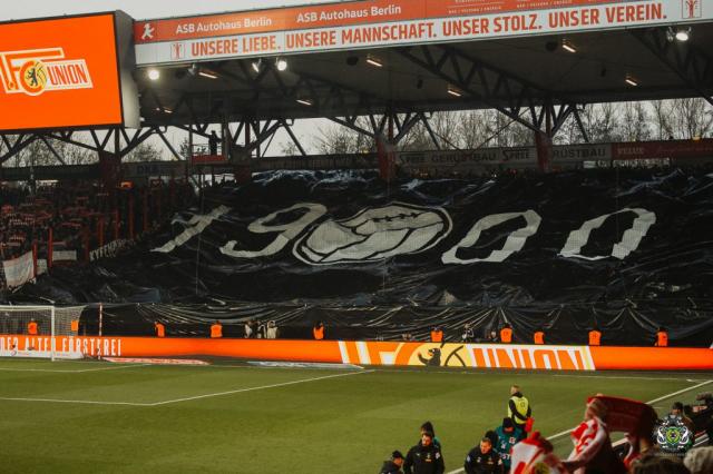 Gladbach Choreo bei Union Berlin