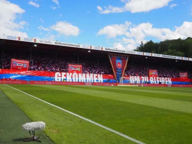 Heidenheim Choreo gegen Köln