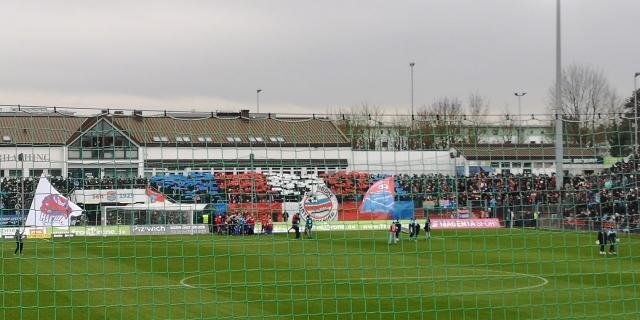 Unterhaching Choreo gegen 1860 München