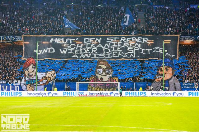 Hamburg Choreo gegen Bayern München
