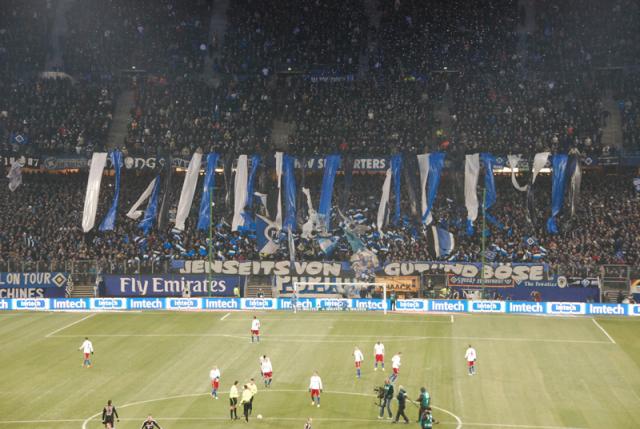 Hamburg Choreo gegen Bayern München