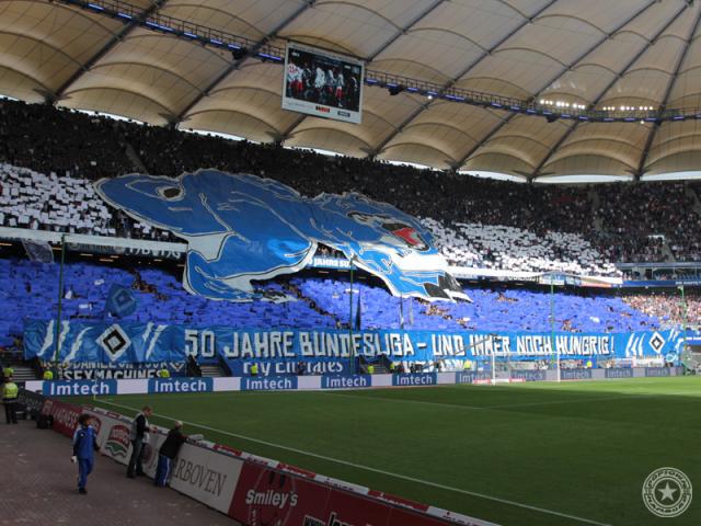 Hamburg Choreo gegen Braunschweig