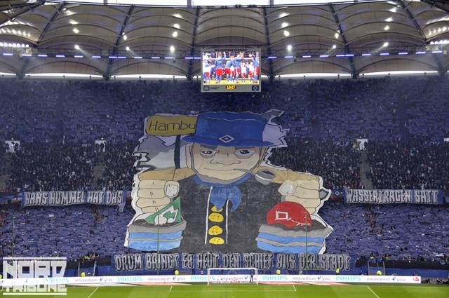 Hamburg Choreo gegen Bremen