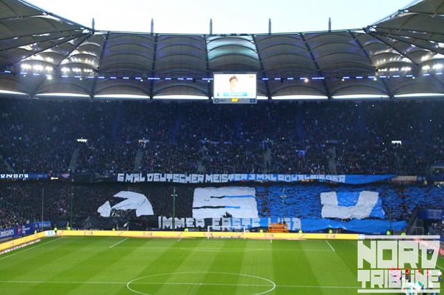 Hamburg Choreo gegen Bremen