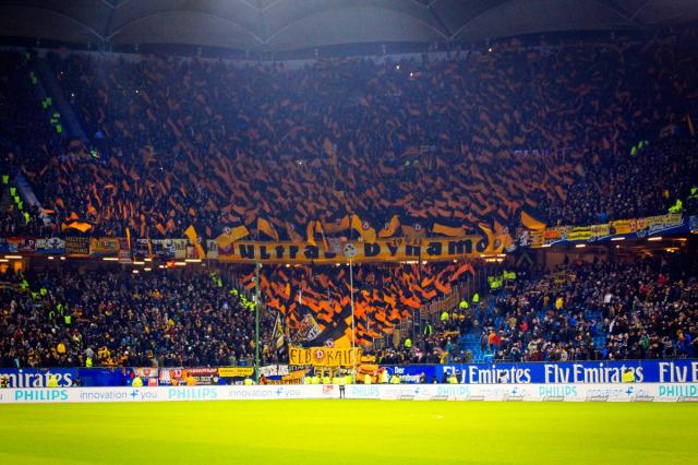 Dynamo Choreo in Hamburg