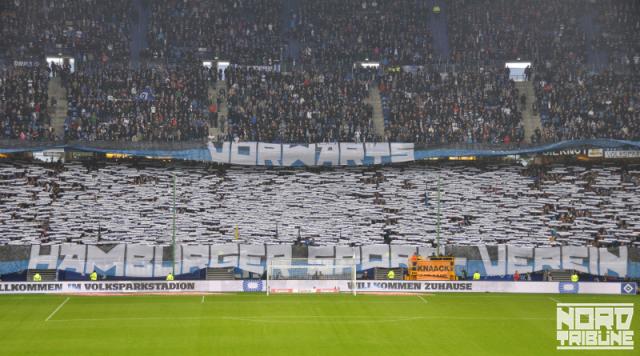 Hamburg Choreo gegen Leverkusen