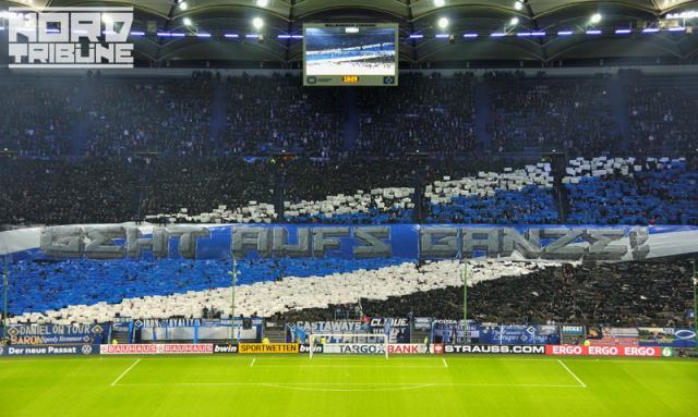Hamburg Choreo gegen Stuttgart