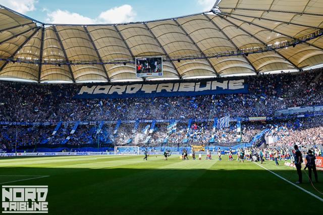 Hamburg Choreo gegen Wolfsburg