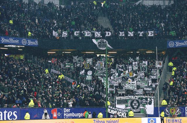 Gladbach Choreo in Hamburg