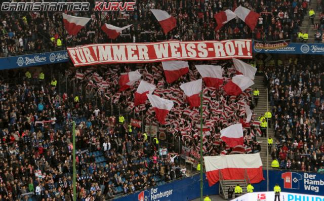 VfB Choreo in Hamburg