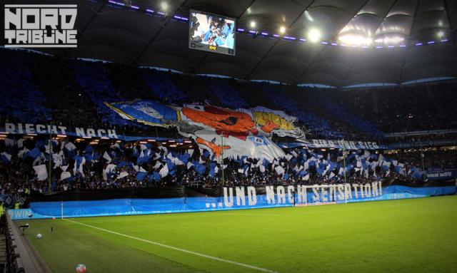 Hamburg Choreo gegen Freiburg