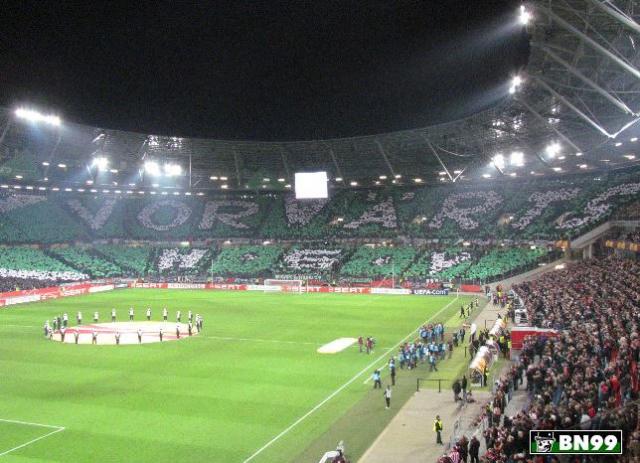 Hannover Choreo gegen Atletico Madrid