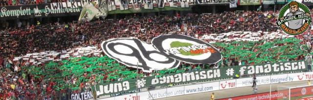 Hannover Choreo gegen Wolfsburg