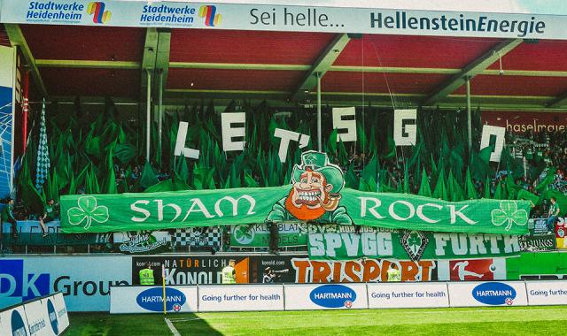 SpVgg Fürth Choreo in Heidenheim