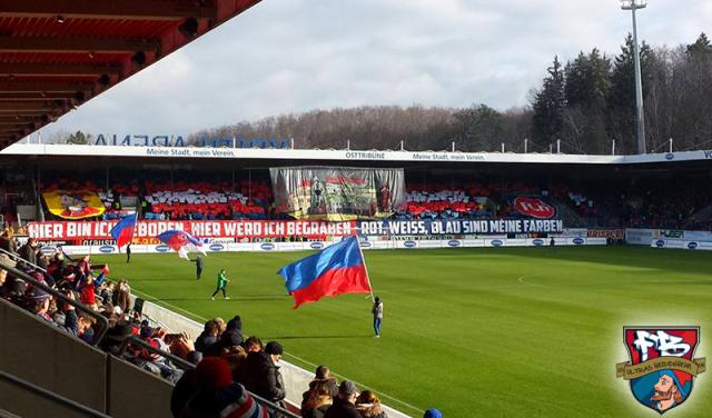 Heidenheim Choreo gegen Fürth