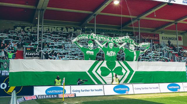 SpVgg Fürth Choreo in Heidenheim