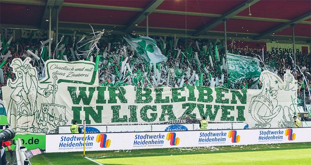 SpVgg Fürth Choreo in Heidenheim