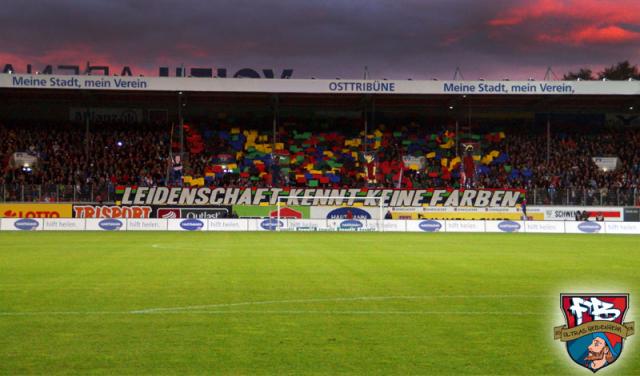 Heidenheim Choreo gegen Kaiserslautern