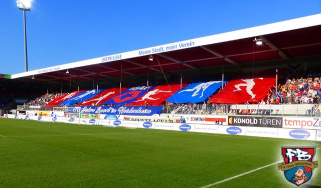 Heidenheim Choreo gegen Würzburg