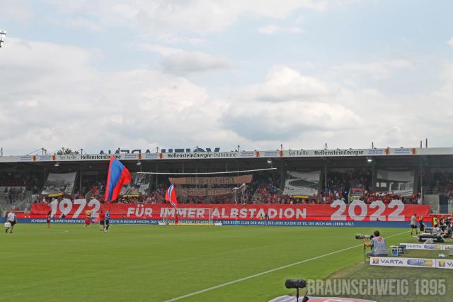 Heidenheim Choreo gegen Braunschweig