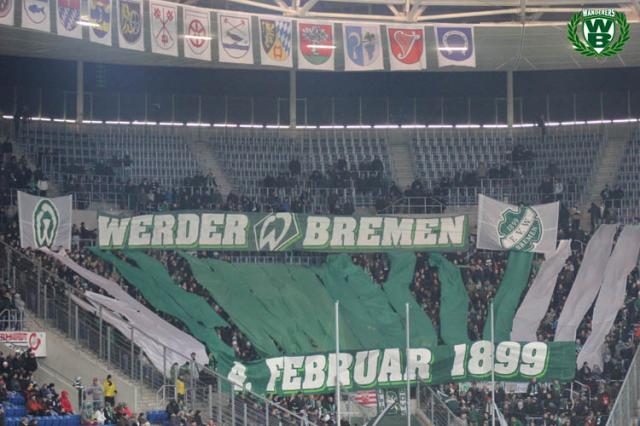 Bremen Choreo in Hoffenheim