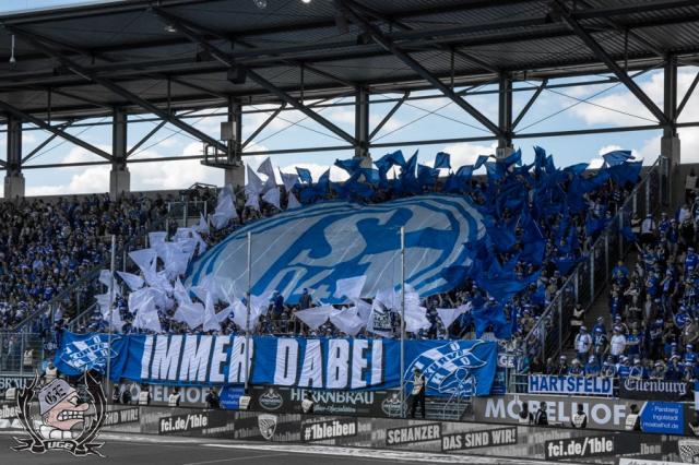 Schalke Choreo in Ingolstadt
