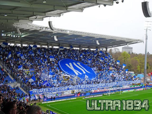 Karlsruhe Choreo gegen Düsseldorf